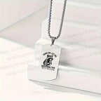 Hang On Let Me Overthink This Raccoon Necklace