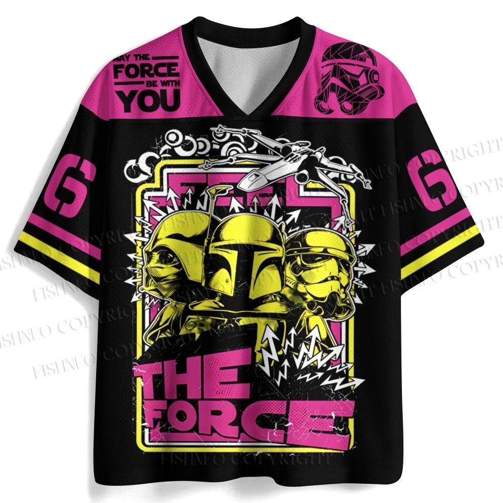 Star Wars Feel The Foce Be With You Jersey Shirts