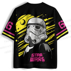 Star Wars Feel The Foce Be With You Jersey Shirts