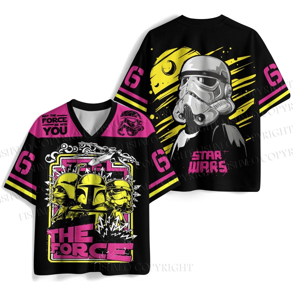 Star Wars Feel The Foce Be With You Jersey Shirts