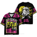 Star Wars Feel The Foce Be With You Jersey Shirts