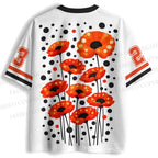 Yayoi Kusama Flower Jersey Shirts
