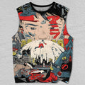 Unisex Akira Printed Tank Top
