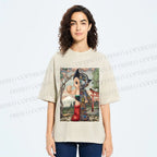 Unisex Japanese Vintage Astro Boy Printed Washed Tee