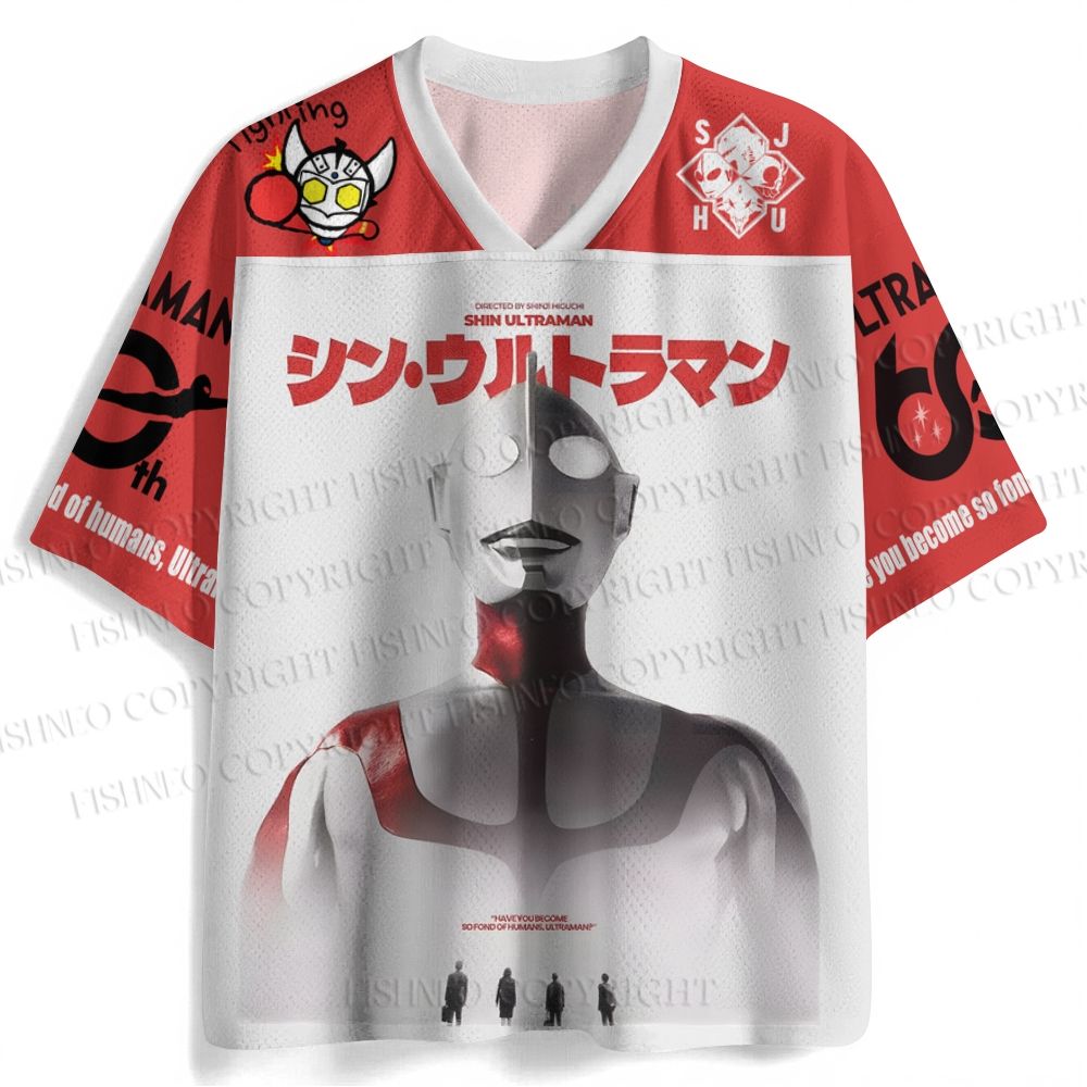 New Ultraman Printed Jersey Shirts