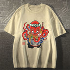 Japanese Octopus Noodle Men's T-Shirt