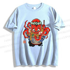 Japanese Octopus Noodle Men's T-Shirt