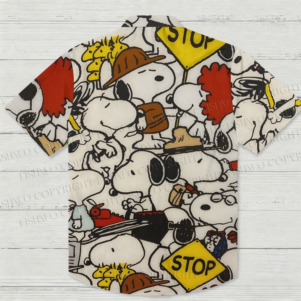 Vintage Snoopy  Hawaiian Shirt