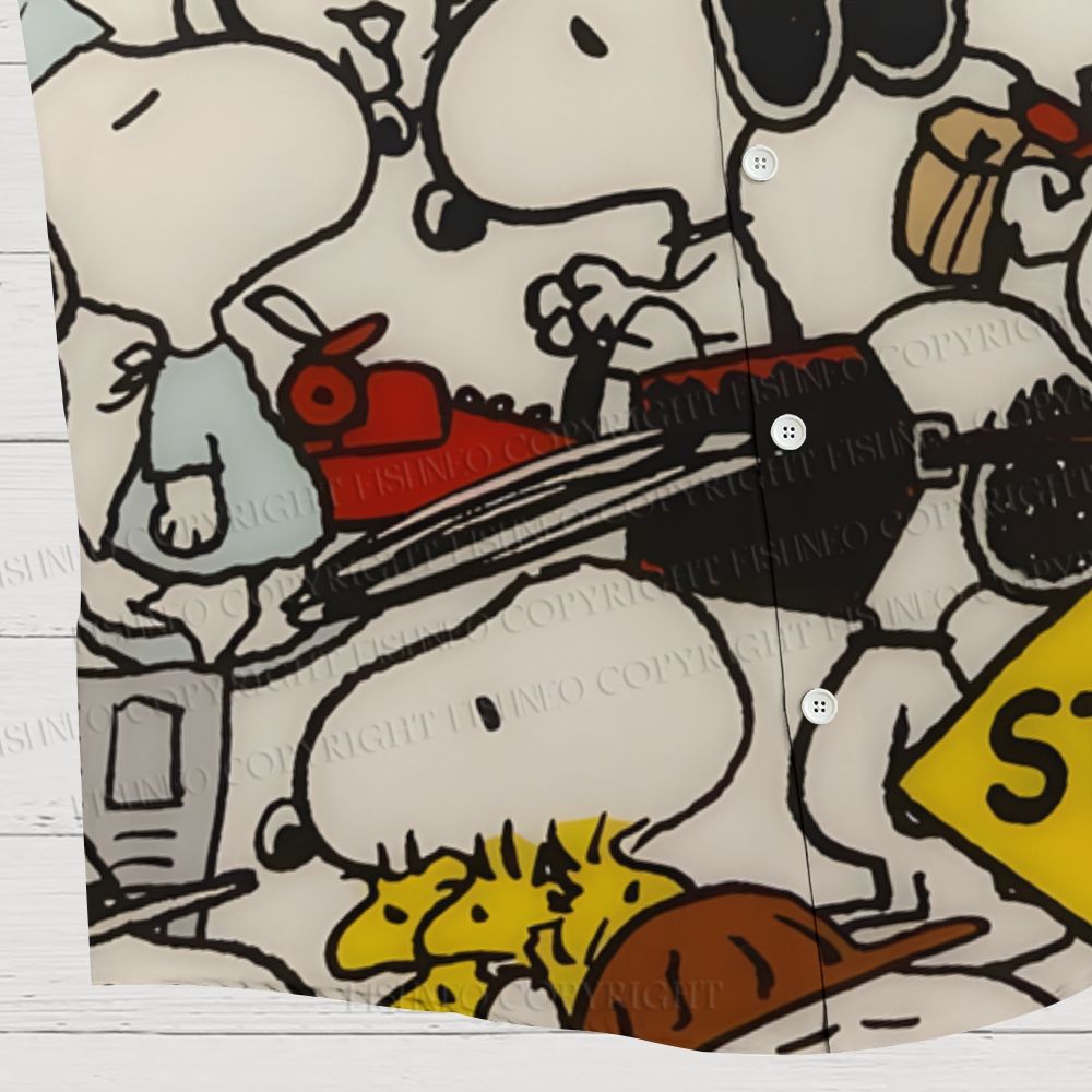 Vintage Snoopy  Hawaiian Shirt
