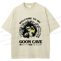 Unisex Welcome To My Dwelling Printed Washed Tee