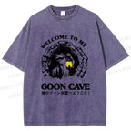 Unisex Welcome To My Dwelling Printed Washed Tee