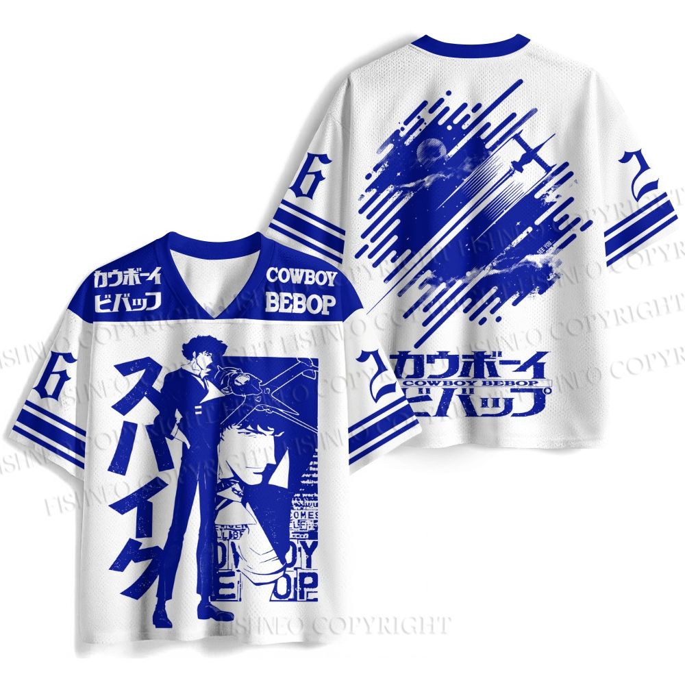 Japanese Cowboy Bebop Jersey Shirts