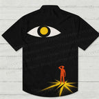 Giant Eye in Dark Hawaiian Shirt