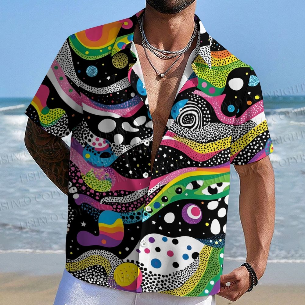 Polka Dot Universe Hawaiian Shirt