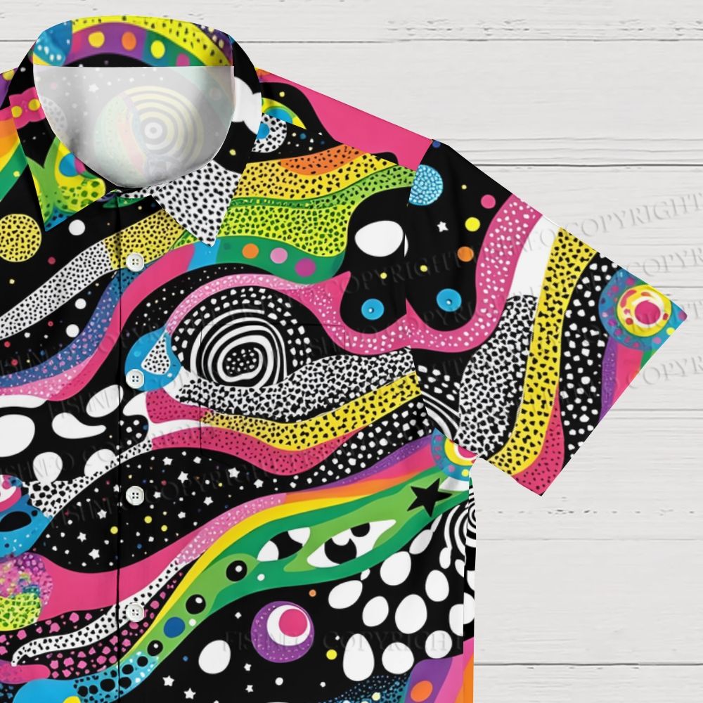Polka Dot Universe Hawaiian Shirt