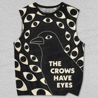 Unisex The Crows Have Eyes Printed Tank Top
