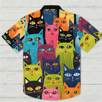 All Kinds of Cats Hawaiian Shirt
