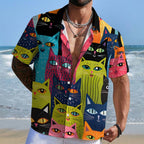 All Kinds of Cats Hawaiian Shirt