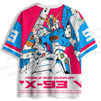 Gundam RX-93 V Jersey Shirts