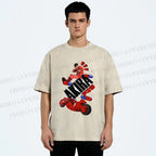 Unisex Akira Printed Washed Tee