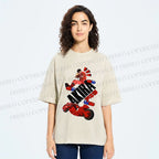Unisex Akira Printed Washed Tee