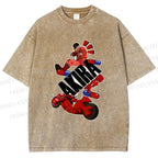 Unisex Akira Printed Washed Tee