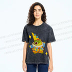 Unisex Sapo Da Corte Printed Washed Tee