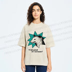 Unisex Y'all Mind If I Scream Possum Printed Washed Tee