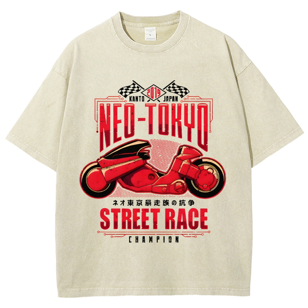 Neo Tokyo Vintage Washed T-shirt