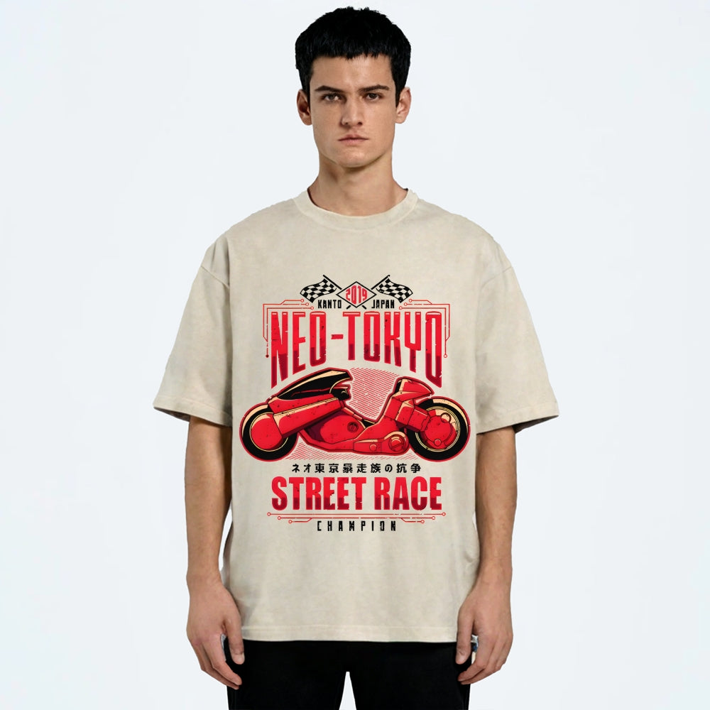Neo Tokyo Vintage Washed T-shirt