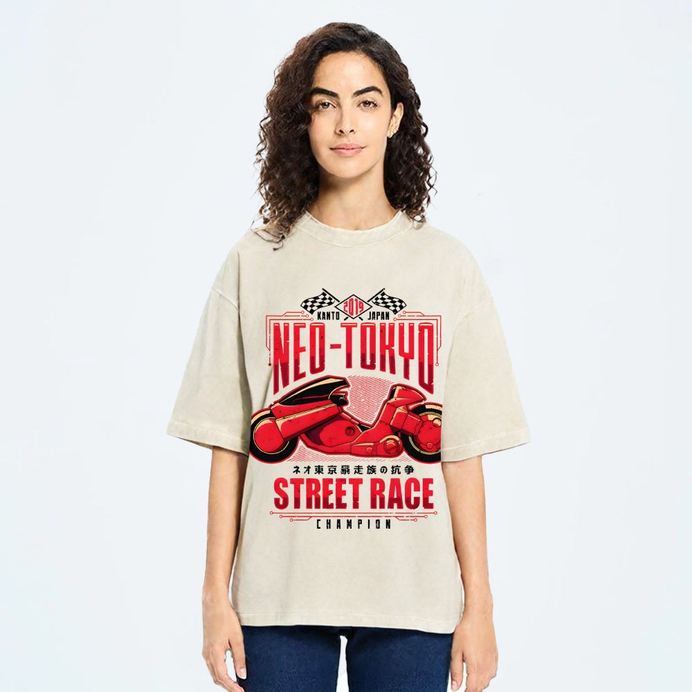 Neo Tokyo Vintage Washed T-shirt