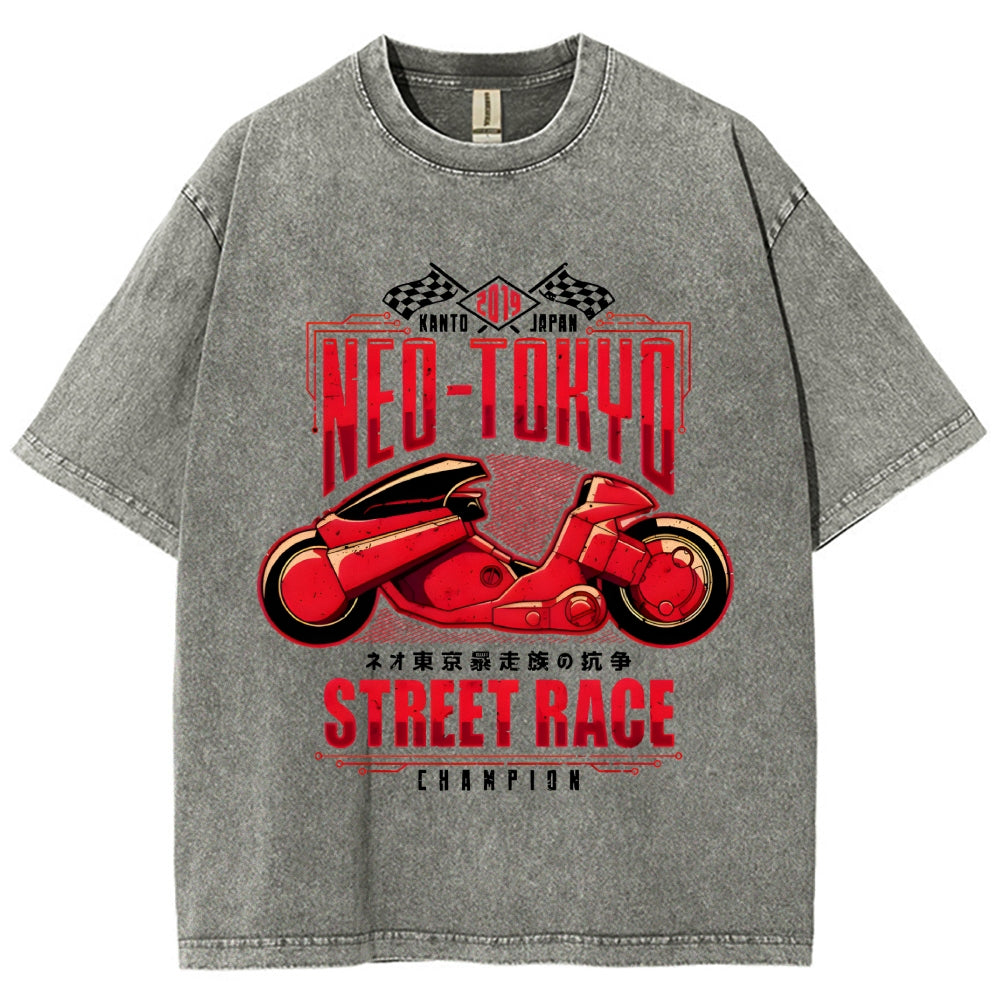 Neo Tokyo Vintage Washed T-shirt