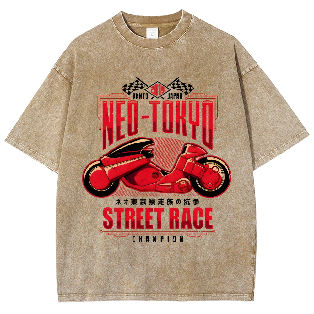 Neo Tokyo Vintage Washed T-shirt