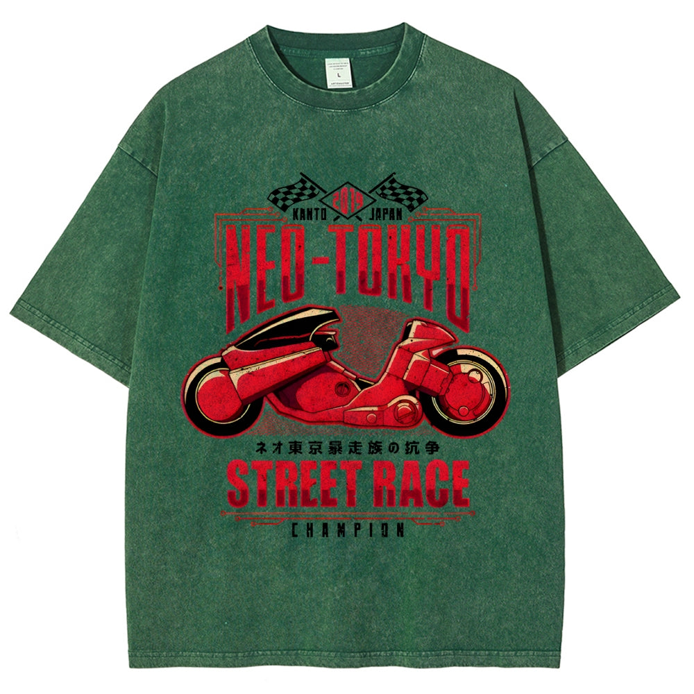 Neo Tokyo Vintage Washed T-shirt