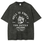 Hell Is Empty And All The Devils Are Here Unisex Washed T-shirt