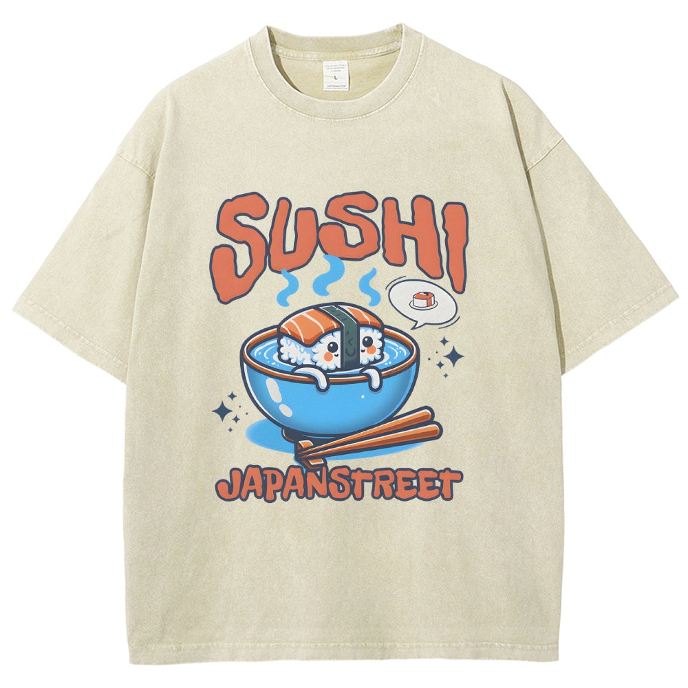 Sushi Vintage Washed T-shirt