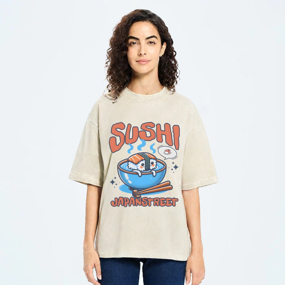 Sushi Vintage Washed T-shirt