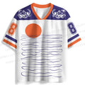 Sea Wave Sunset Jersey Shirts