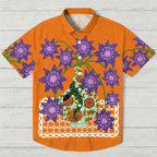 Serpent's Blooms Hawaiian Shirt