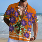 Serpent's Blooms Hawaiian Shirt