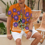 Serpent's Blooms Hawaiian Shirt