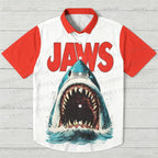 Jaws Printed Hawaiian Shirt