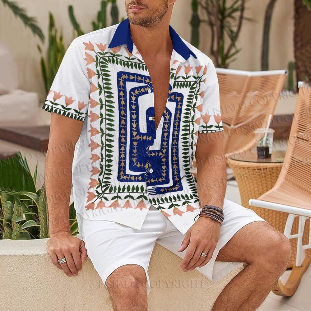 Bohemian Ancient Egyptian Hawaiian Shirt