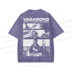 Unisex Miyamoto Musashi Printed Washed Tee