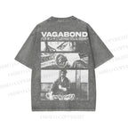 Unisex Miyamoto Musashi Printed Washed Tee