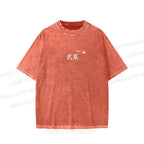Unisex Miyamoto Musashi Printed Washed Tee