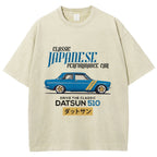 Nissan Datsun 510 Car Vintage Wash Japanese Design T-Shirt