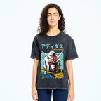 Mobile Suit Gundam Vintage Japanese Washed T-Shirt