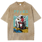Mobile Suit Gundam Vintage Japanese Washed T-Shirt