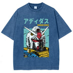 Mobile Suit Gundam Vintage Japanese Washed T-Shirt